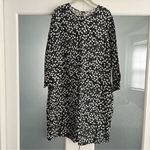 Marimekko Altaani Tuulahdus Cupro Dress, NWT, size 42